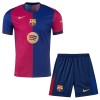 Oficiální Fotbalový Dres FC Barcelona Domácí 2024-25 pro Děti